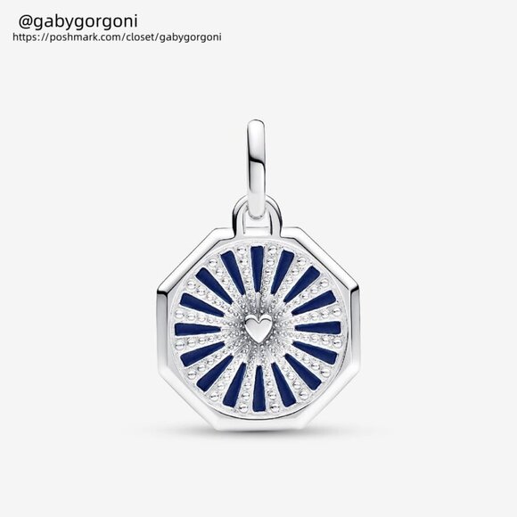 Pandora Pandora ME Galaxy Heart Medallion Charm - Picture 2 of 2